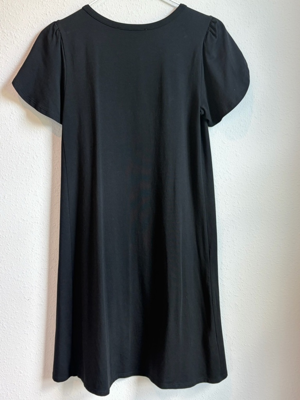 LOFT Black Tulip Sleeve A-line Dress Sz Petite XS - Picture 3 of 9